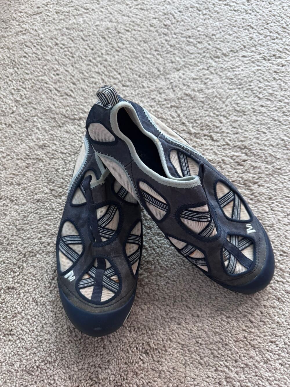 Merrell Mangrove Sport Outdoor Water Friendly Shoes Women's Size 9 Navy Multi